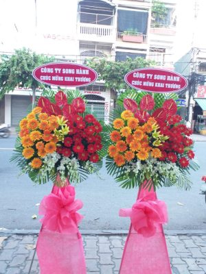 Kệ hoa khai trương - 23